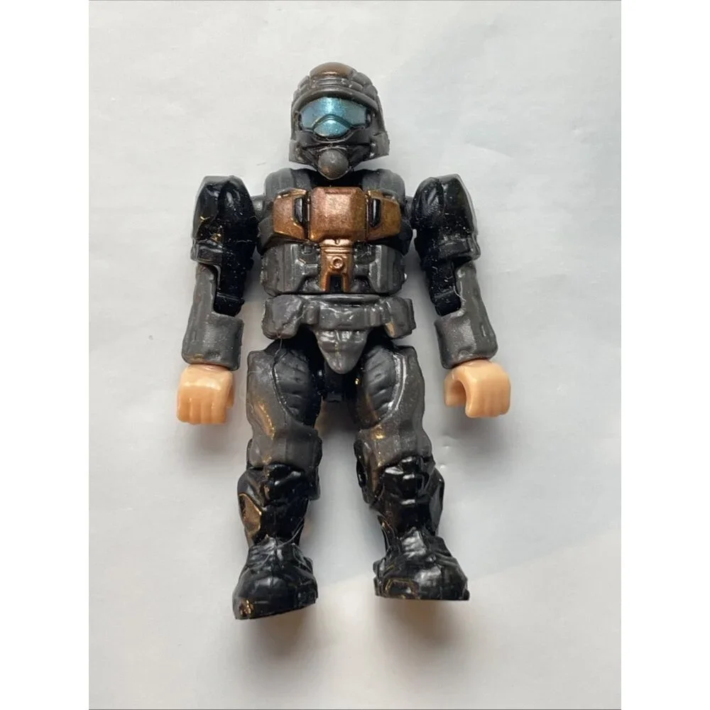 Mega Bloks 97233 Halo Ultimate Combat Pack UNSC ODST Brown SE Figure Weapon 2013